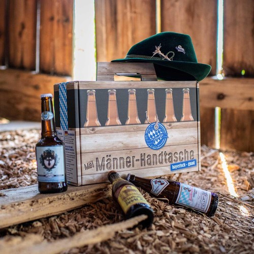 Männerhandtasche bier - männerhandtasche,