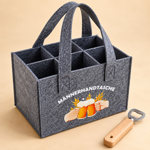 Männerhandtasche bierträger - männerhandtasche,