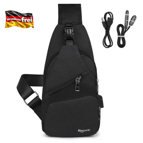Brusttasche mit usb - brusttasche, usb-aufladung