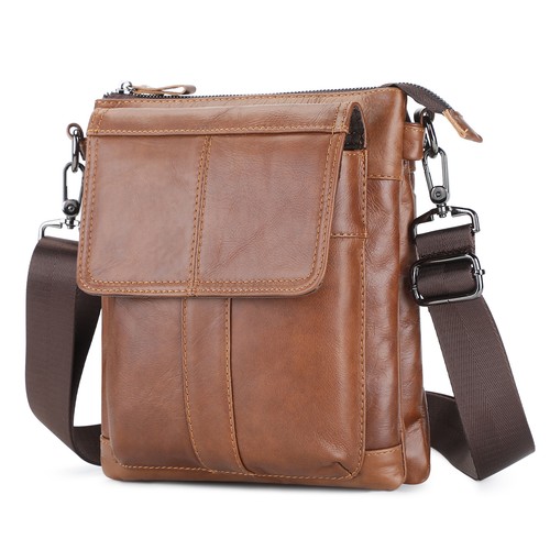 Herren schultertasche echt - schultertasche,