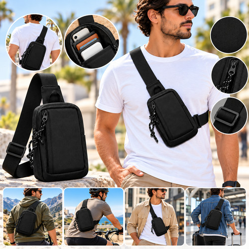 Herrentasche brusttasche - herrentasche,
