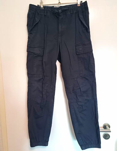 Männer cargo hose - cargo, schwarz