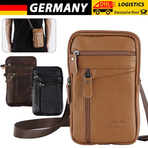 Leder handytasche herren - leder,