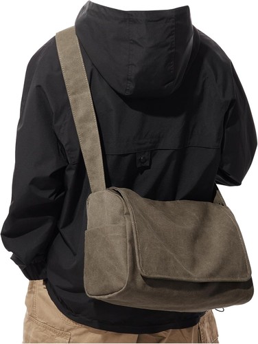 Umhängetasche herren canvas - umhängetasche,