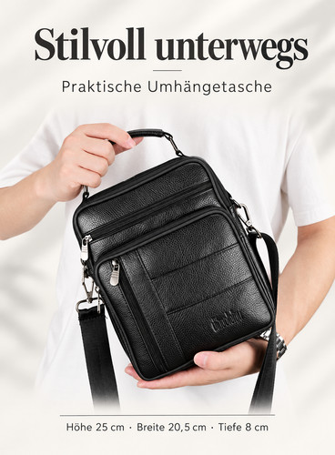 Herren leder umhängetasche - herren,